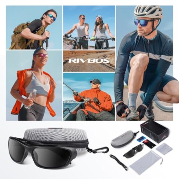 Polarized Sunglasses UV400 Protection Fishing Cycling Outdoor Sports